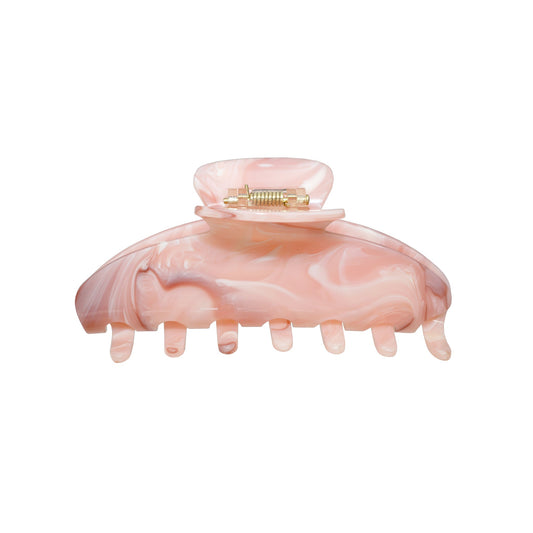 Gradient pink heart large clip